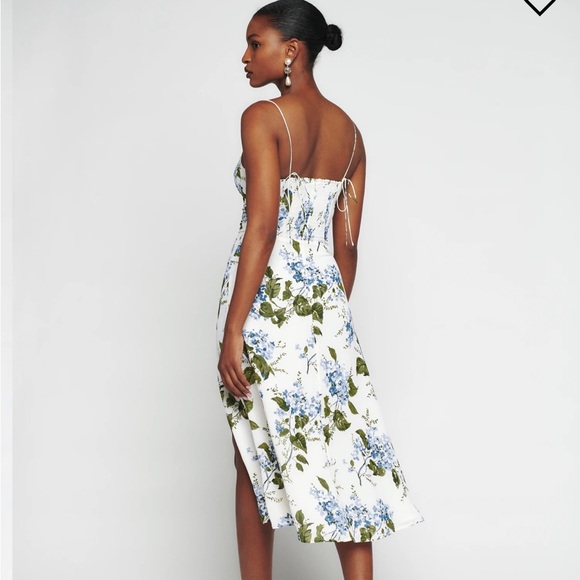 Reformation Juliette Dress in Riviera - Picture 3 of 5